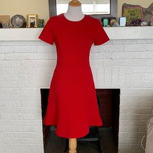 Michael Kors Holiday Dress, Size 8, Red, EUC